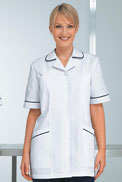 Ladies Tunic with Navy Trim